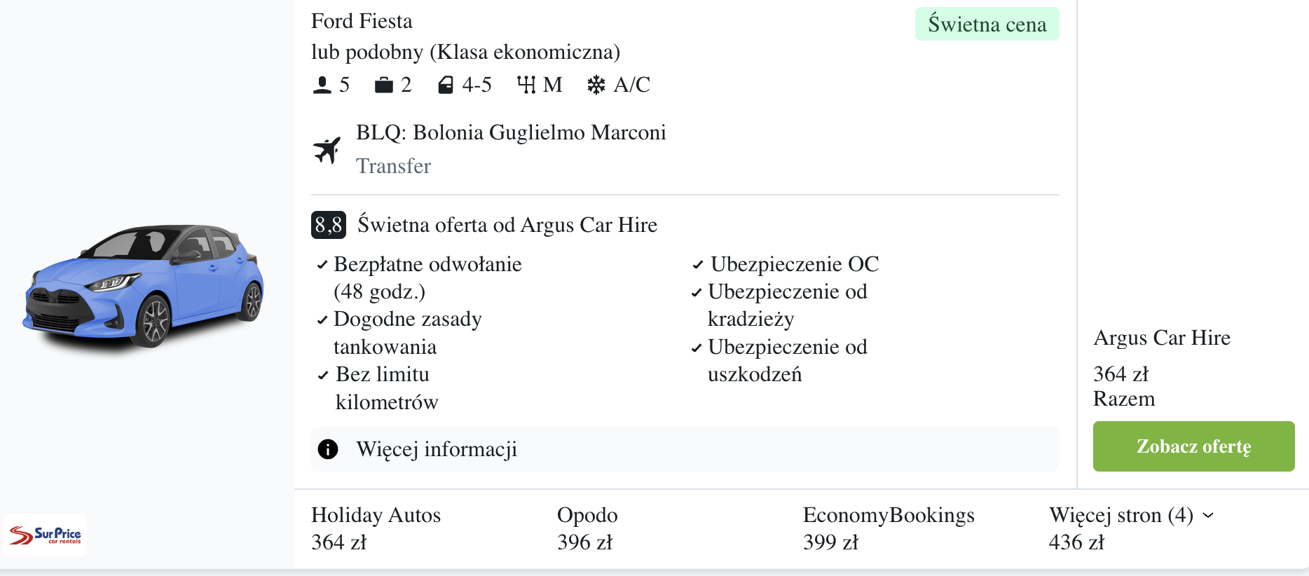 Partner Link kayak_pl_car_wl