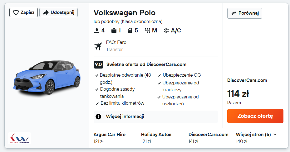 Partner Link kayak_pl_car_wl