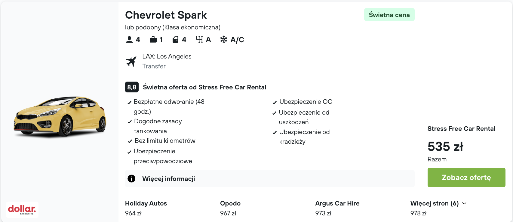 Partner Link kayak_pl_car_wl