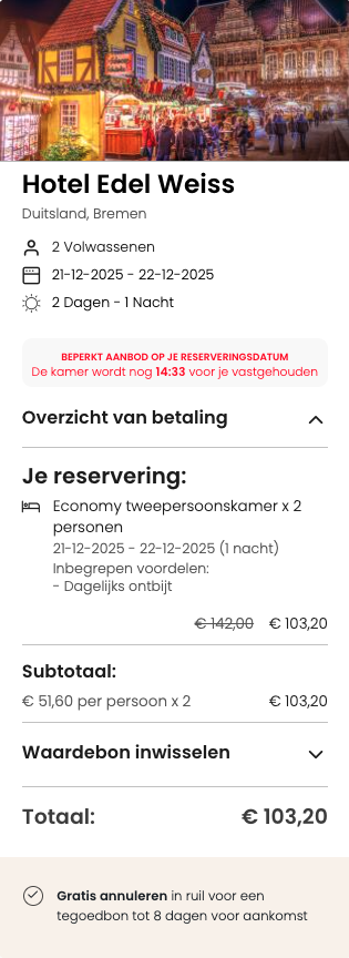 Partner Link travelcircus_nl_packages_direct