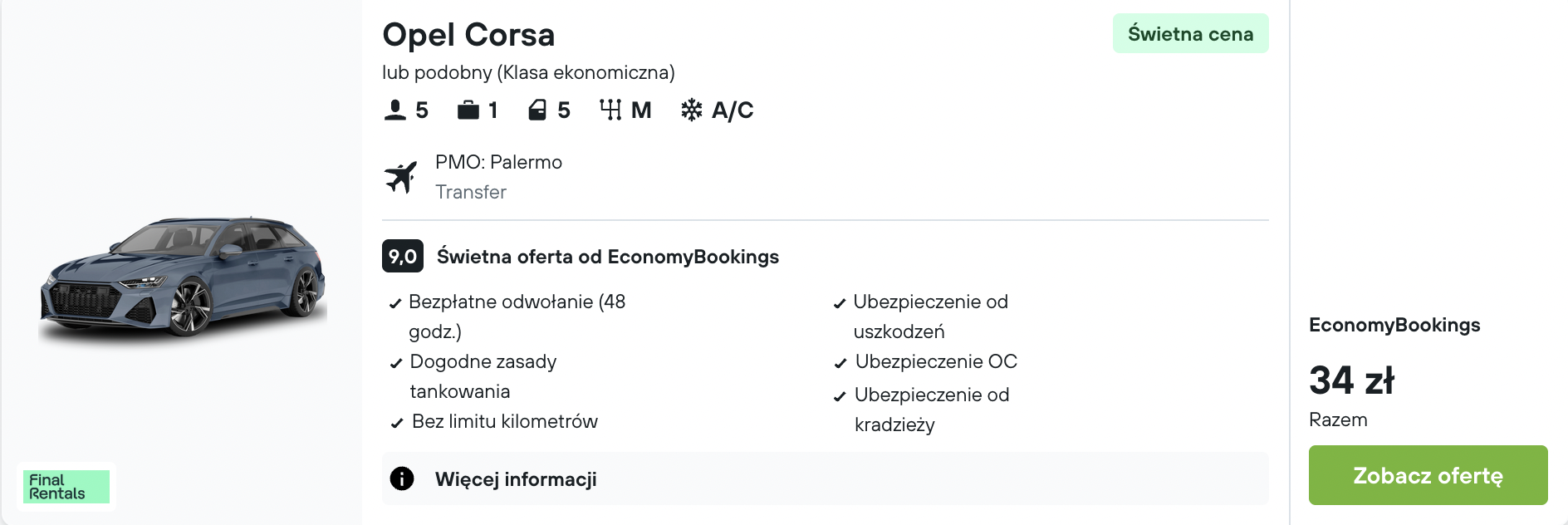 Partner Link kayak_pl_car_wl