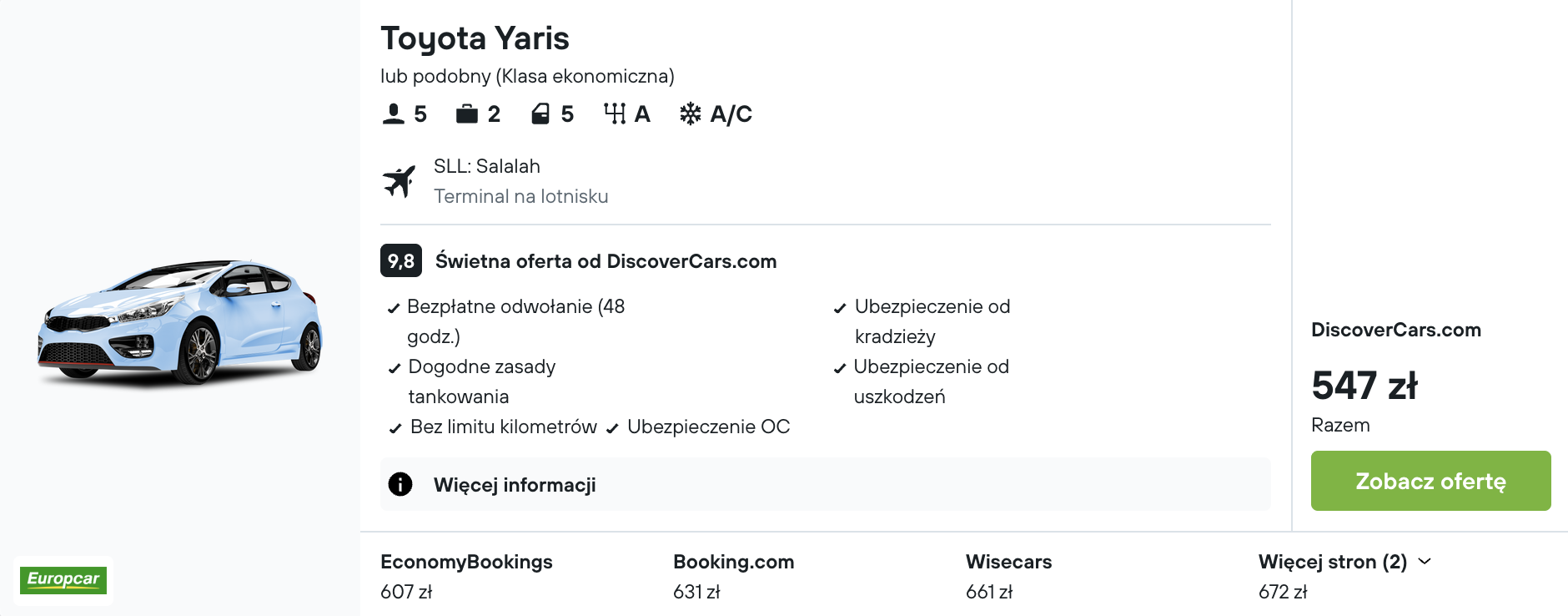 Partner Link kayak_pl_car_wl