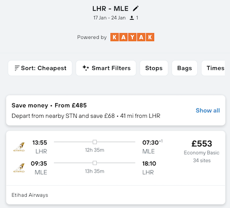 Partner Link kayak_uk_flights_wl