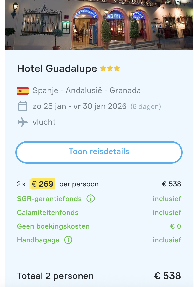 Hotel Guadalupe Granada