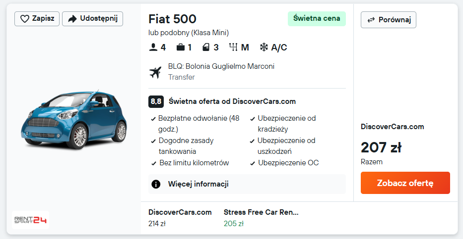 Partner Link kayak_pl_car_wl