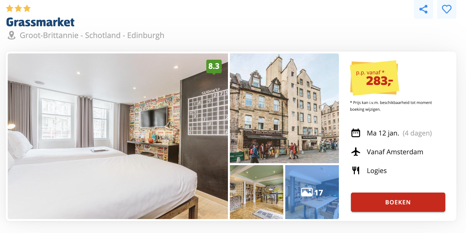 Grassmarket Hotel Edinburgh