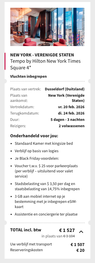 Partner Link voyageprive_nl_packages_direct