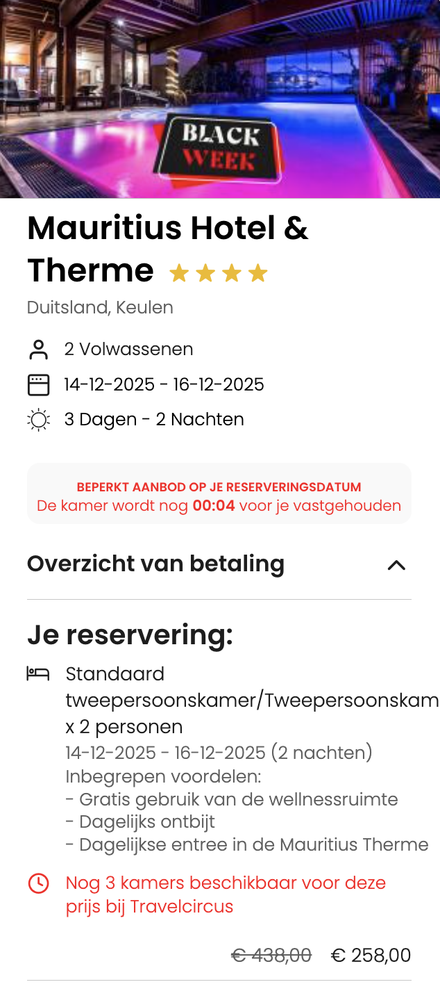 Partner Link travelcircus_nl_packages_direct