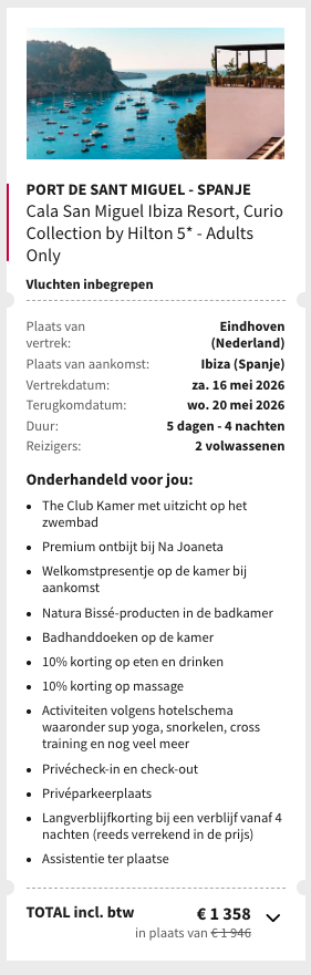 Partner Link voyageprive_nl_packages_direct