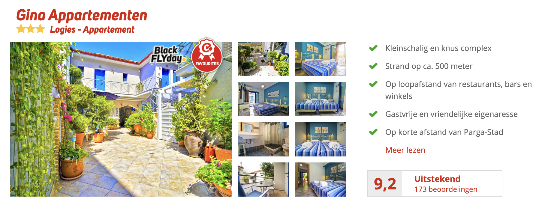 Gina's Appartementen Parga