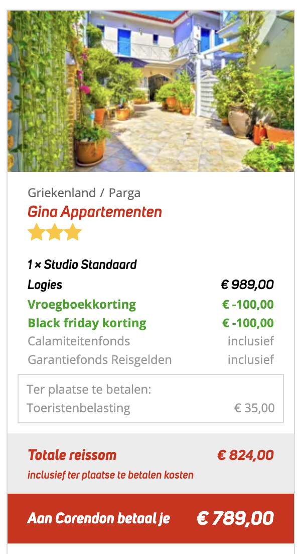 Gina's Appartementen Parga