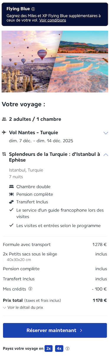 Partner Link lacollectionairfrance_fr_packages_direct