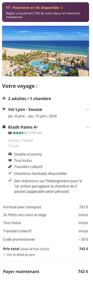 Partner Link perfectstay_fr_packages_wl