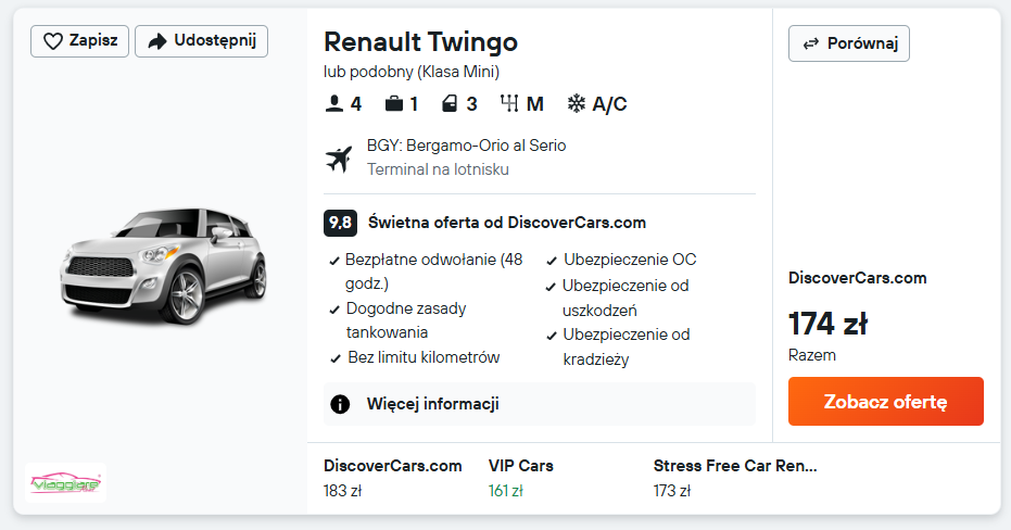Partner Link kayak_pl_car_wl