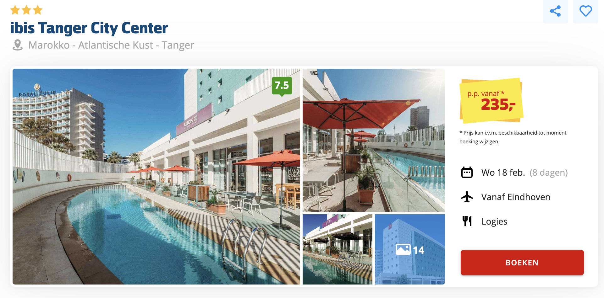 Ibis Tanger City Center