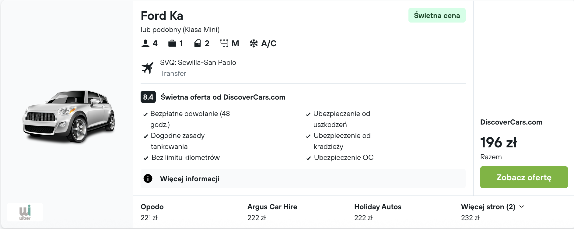 Partner Link kayak_pl_car_wl