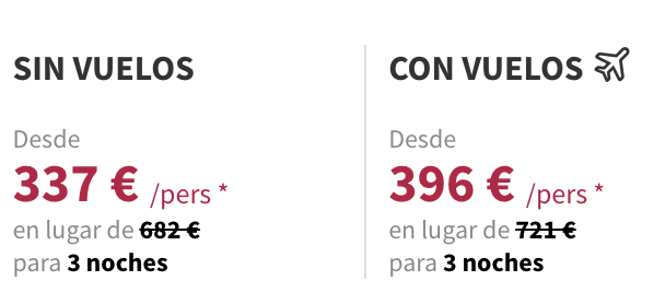 Partner Link voyageprive_es_packages_direct