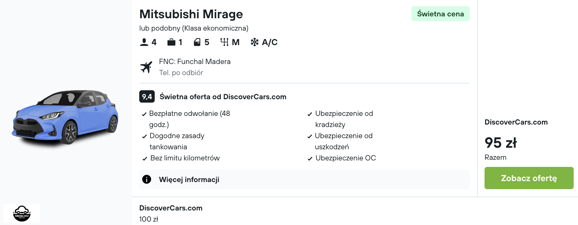 Partner Link kayak_pl_car_wl