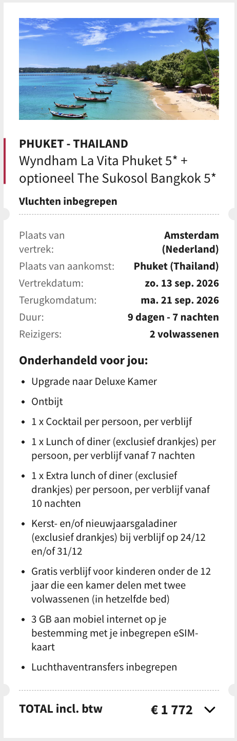 Partner Link voyageprive_nl_packages_direct