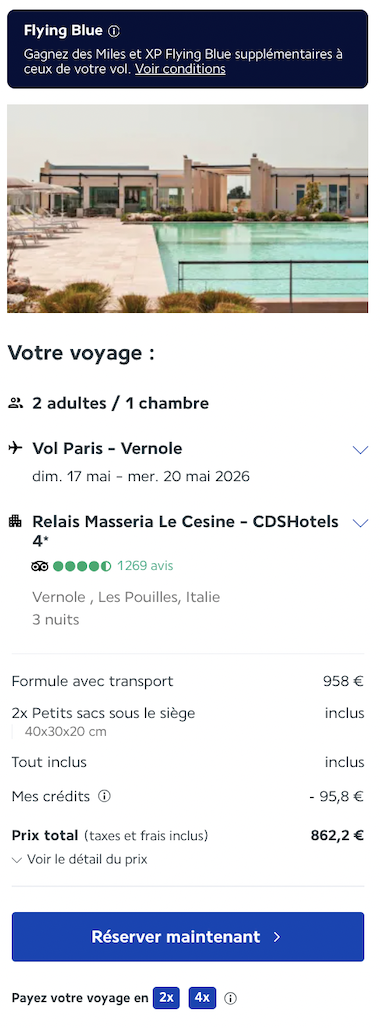 Partner Link lacollectionairfrance_fr_packages_direct