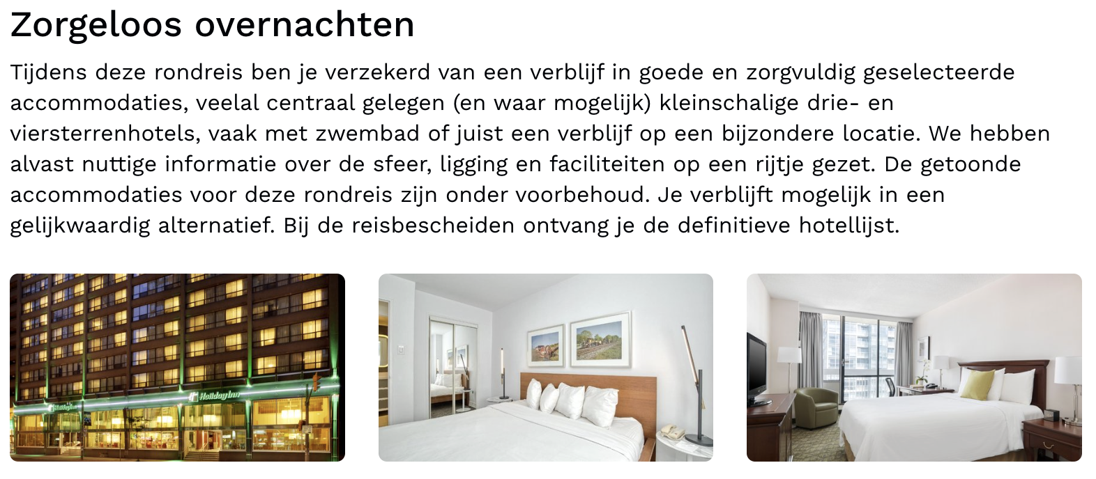 Rondreis Canada oost naar west