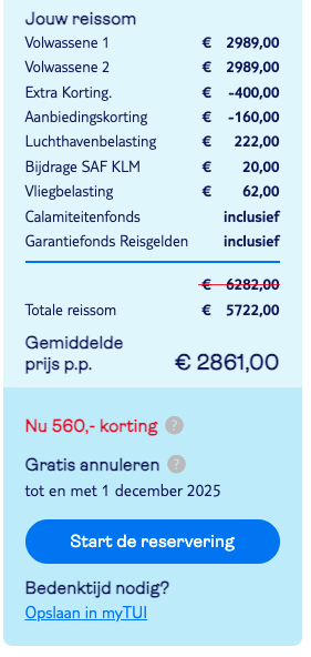 Partner Link tui_nl_packages_affiliate