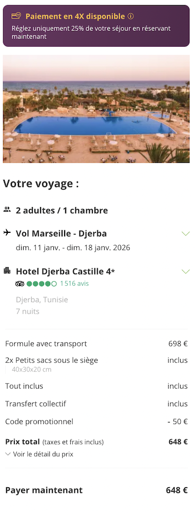 Partner Link perfectstay_fr_packages_wl