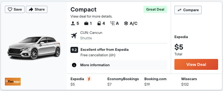 Partner Link kayak_us_cars_direct