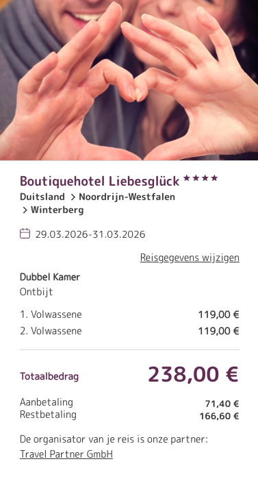 Partner Link travelpartner_nl_accommodations_wl