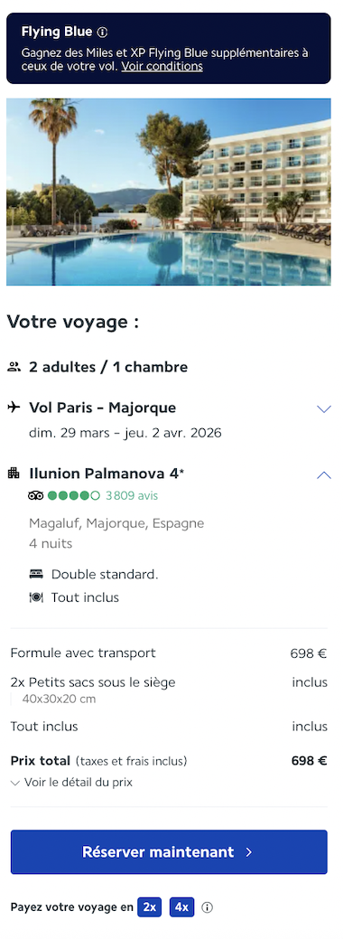 Partner Link lacollectionairfrance_fr_packages_direct