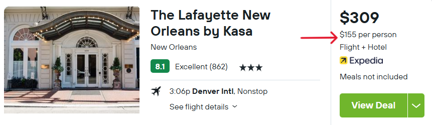 Partner Link kayak_us_packages_wl