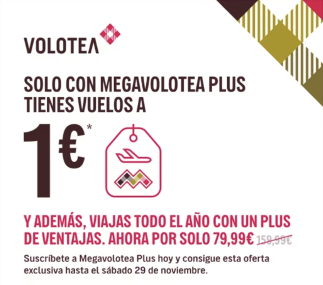 🏴 BLACK FRIDAY para los miembros de Megavolotea Plus