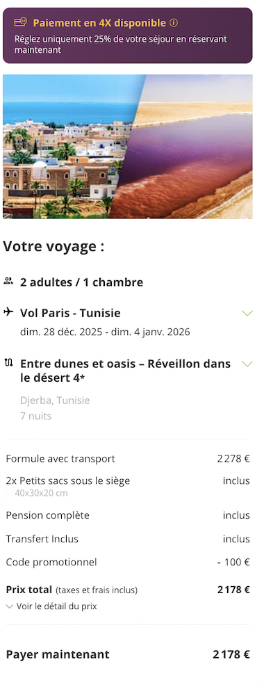 Partner Link perfectstay_fr_packages_wl