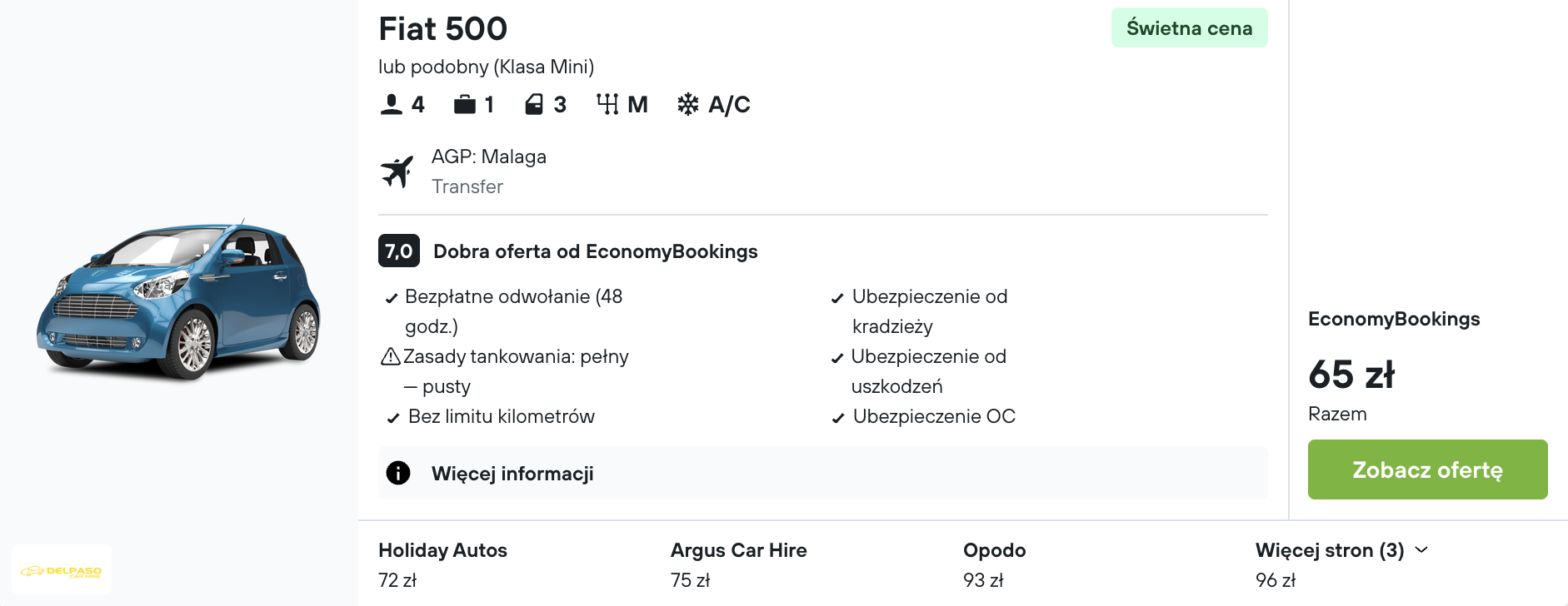 Partner Link kayak_pl_car_wl