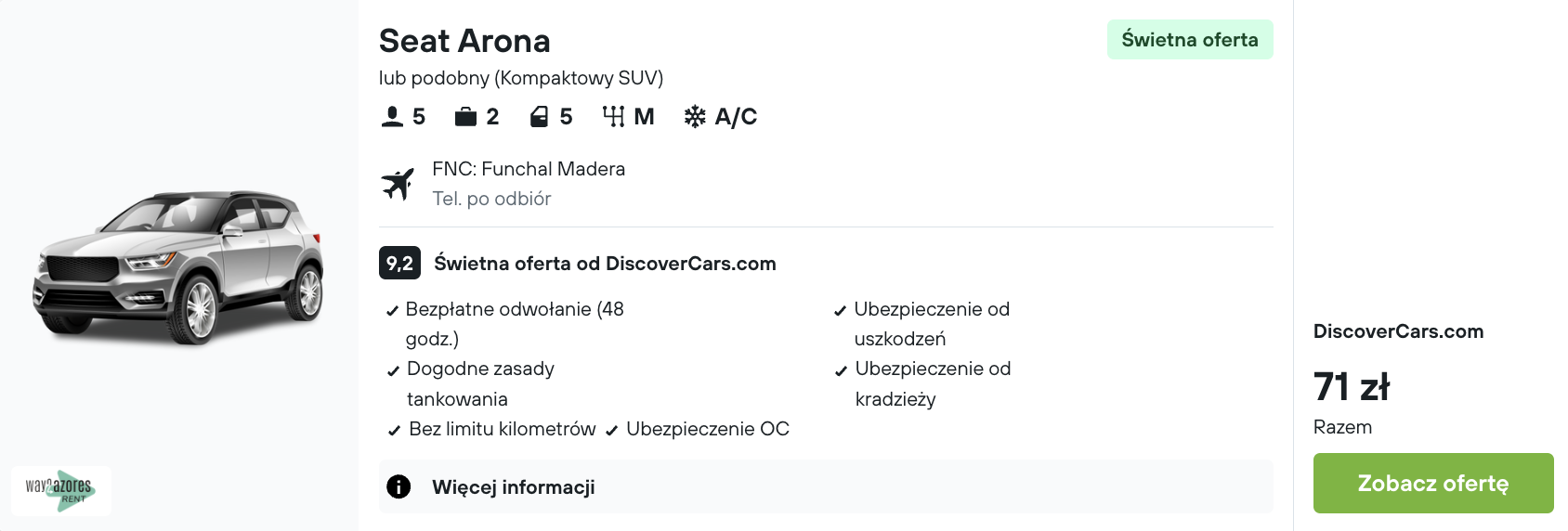 Partner Link kayak_pl_car_wl