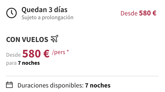 Partner Link voyageprive_es_packages_direct