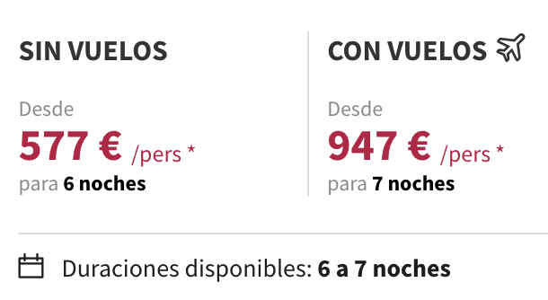 Partner Link voyageprive_es_packages_direct