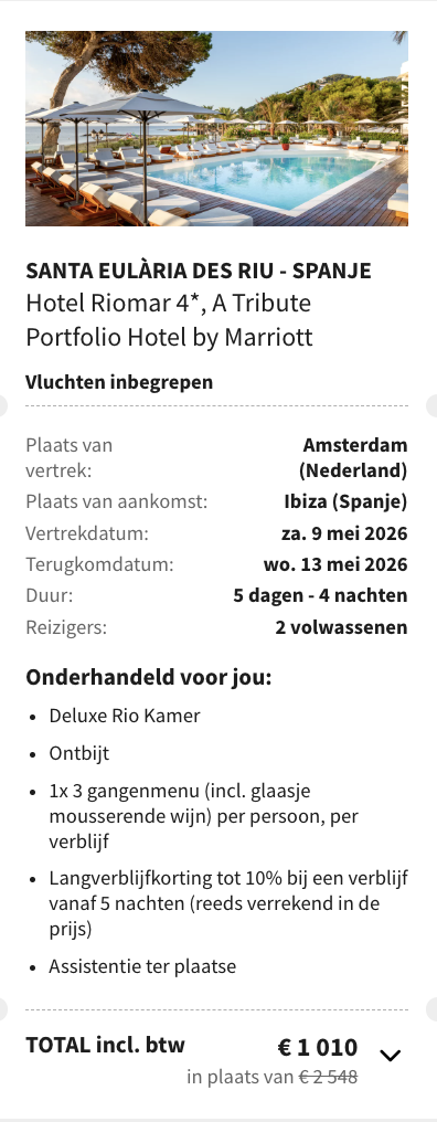 Partner Link voyageprive_nl_packages_direct