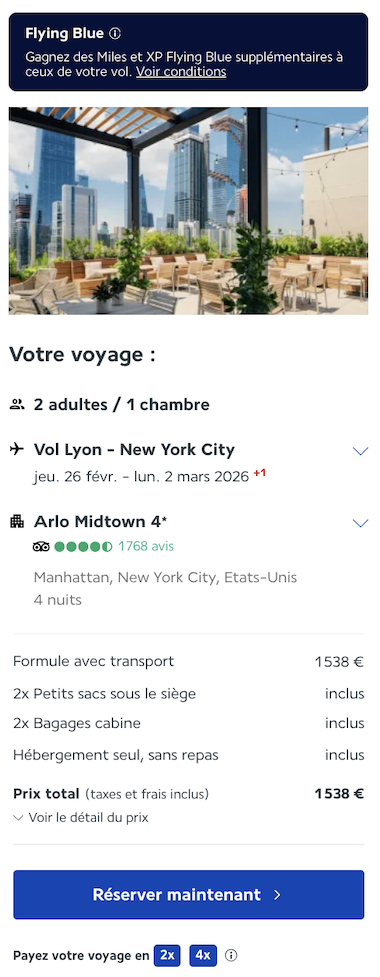 Partner Link lacollectionairfrance_fr_packages_direct