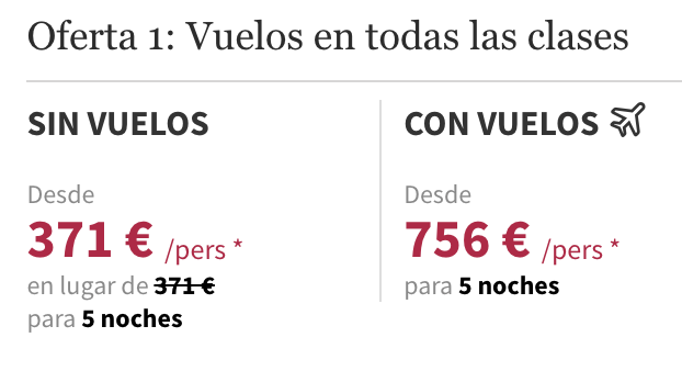 Partner Link voyageprive_es_packages_direct