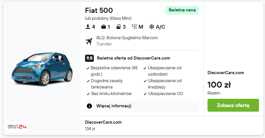 Partner Link kayak_pl_car_wl