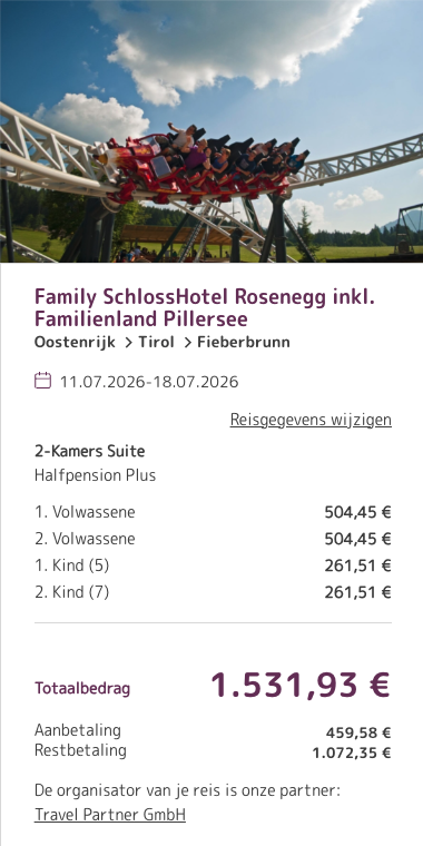 Partner Link travelpartner_nl_accommodations_wl