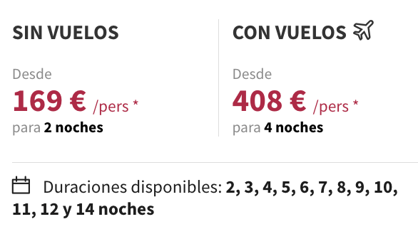 Partner Link voyageprive_es_packages_direct