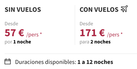 Partner Link voyageprive_es_packages_direct