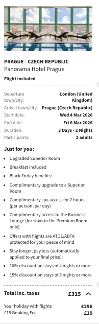 Partner Link voyageprive_uk_packages_direct