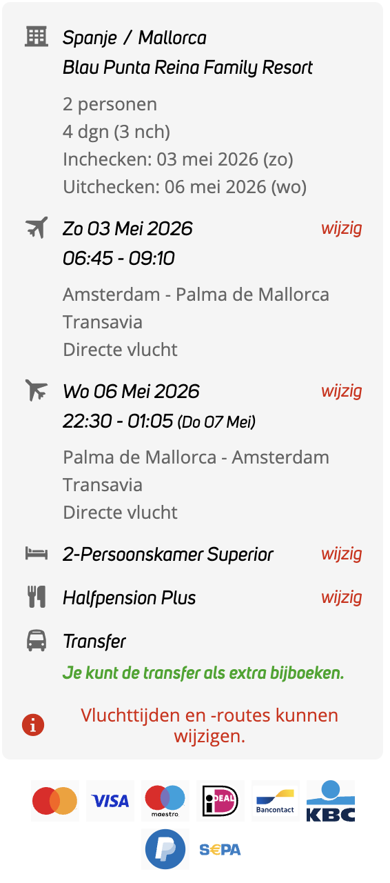 Partner Link corendon_nl_packages_direct