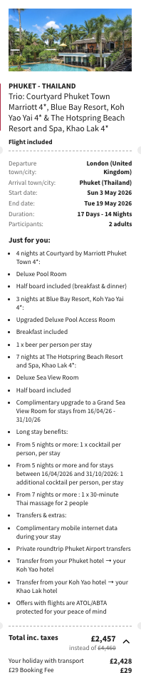 Partner Link voyageprive_uk_packages_direct