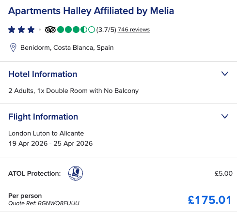 Partner Link onthebeach_uk_packages_affiliate