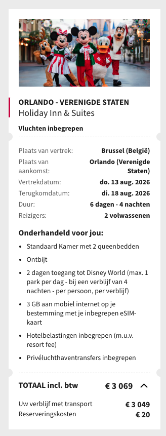 Partner Link voyageprive_nl_packages_direct