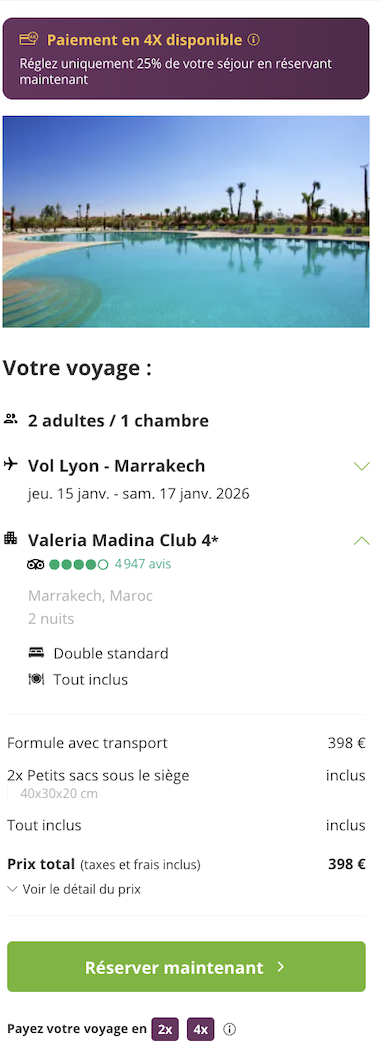 Partner Link perfectstay_fr_packages_wl